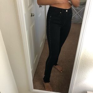 Abercrombie & Fitch Black Skinny Jeans
